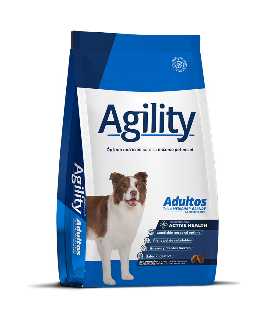 AGILITY ADULTO MED Y GRANDE X20KG