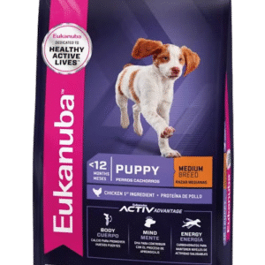 EUKANUBA CACHORRO RAZA MEDIANA X15KG