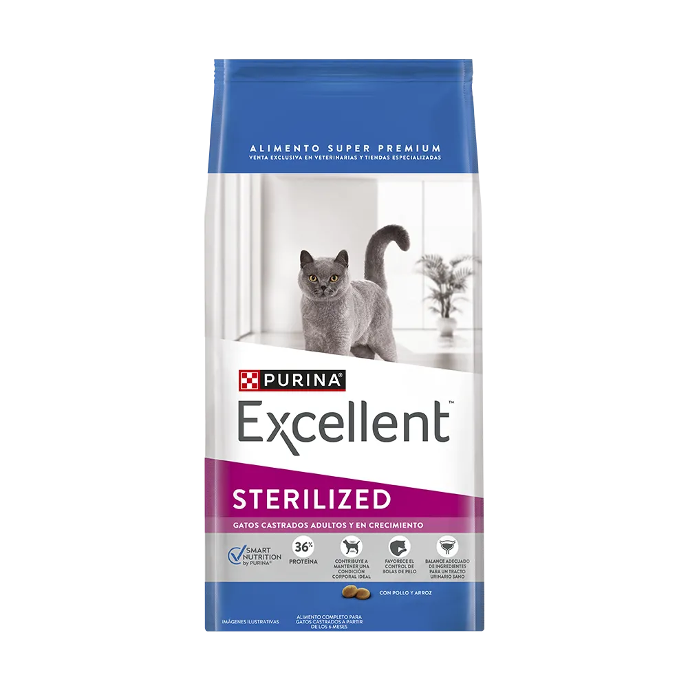 EXCELLENT CAT STERELIZED X7,5KG
