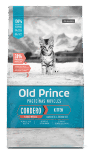 OLD PRINCE KITTEN CORDERO Y ARROZ X3KG