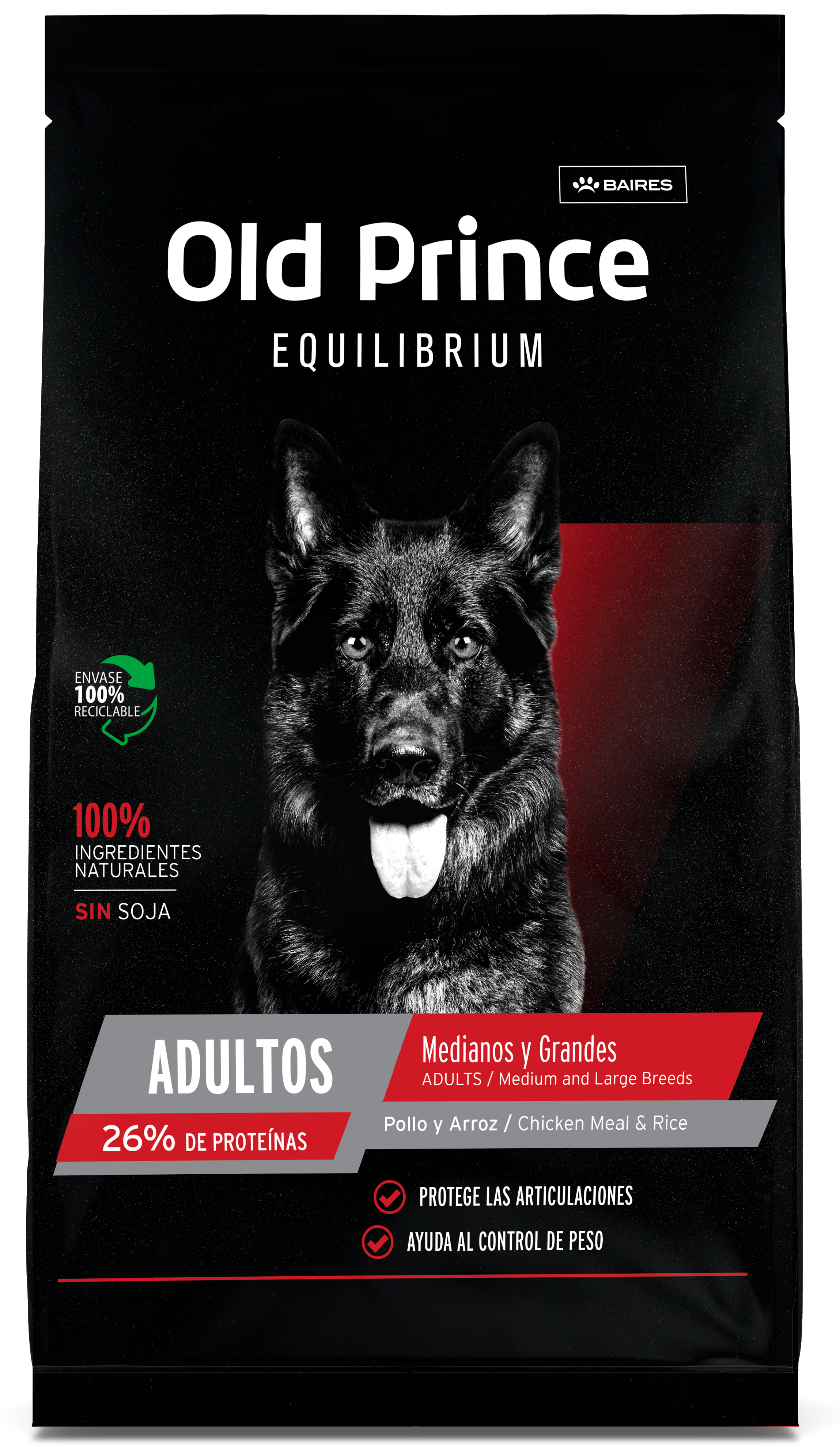 OLD PRINCE EQUILIBRIUM ADULTO X20KG
