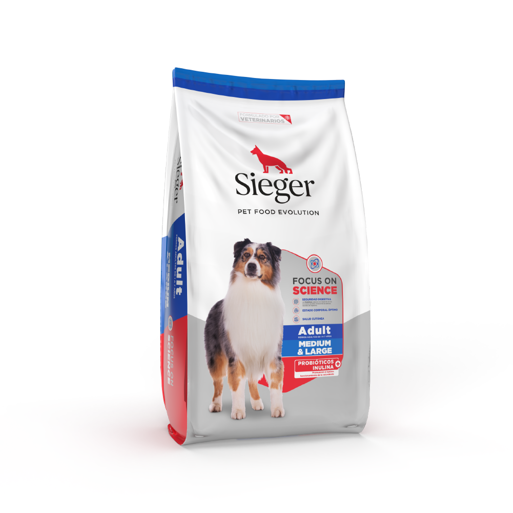 SIEGER ADULTO MEDIANO Y GRANDE X15KG