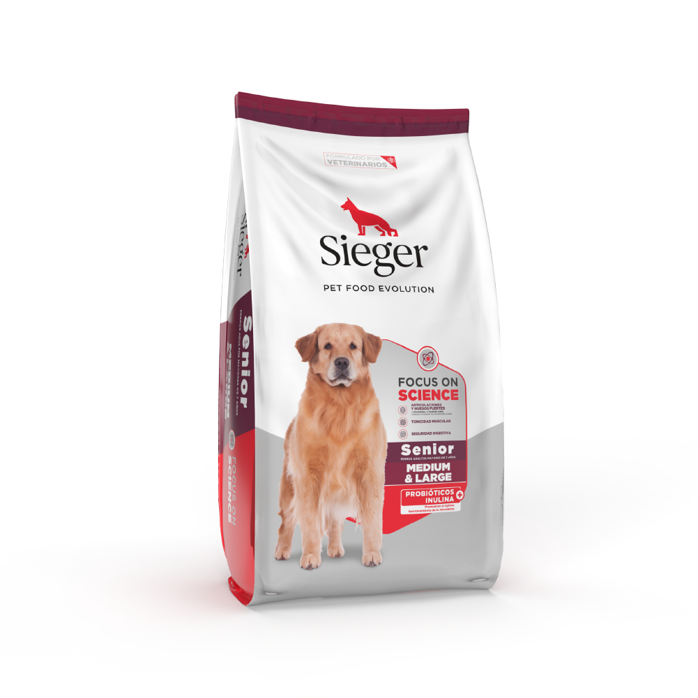 SIEGER SENIOR RAZA MEDIANA Y GRANDE X15KG