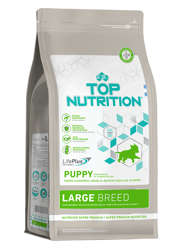 TOP NUTRITION CACHORRO RAZA GRANDE X15+3KG