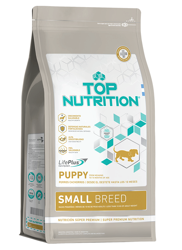 TOP NUTRITION CACHORRO RAZA PEQUEÑA